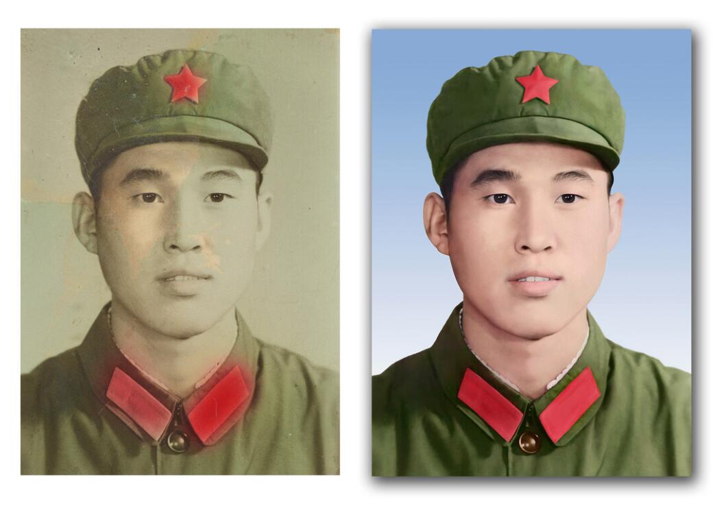 沙田镇破损照片修复-18